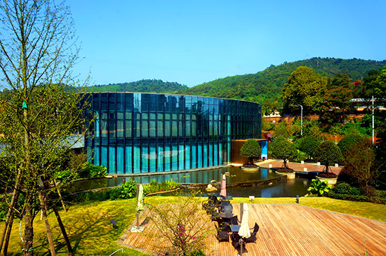 郴州湘域中央花园泳池
